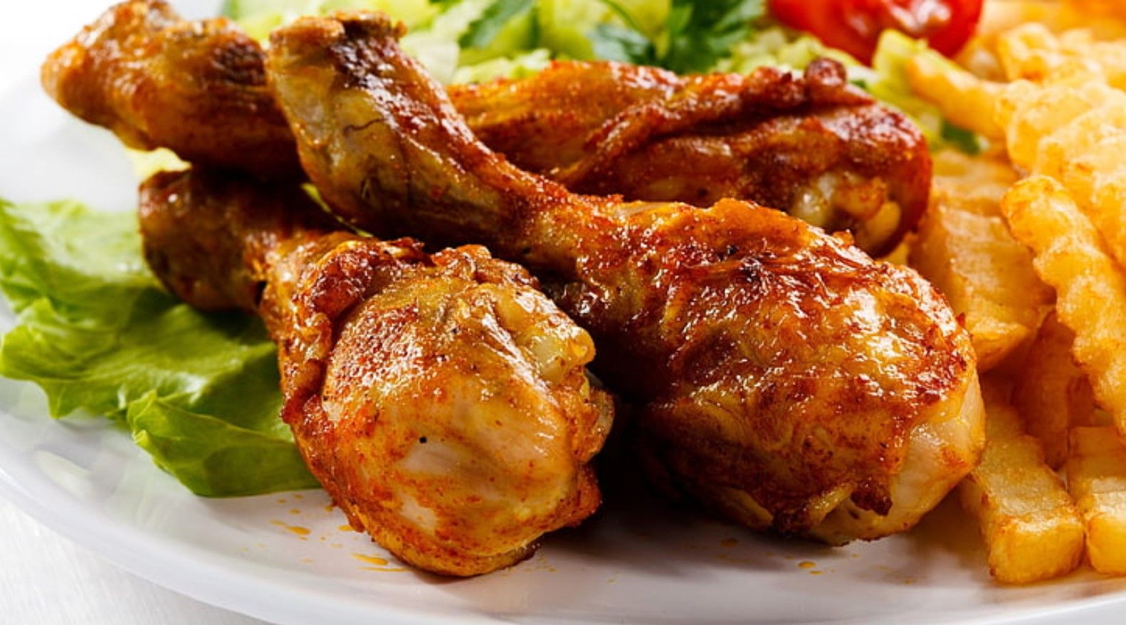 Куриные голени и картофель фри: рецепт Куриные голени и картофель фри: рецепт