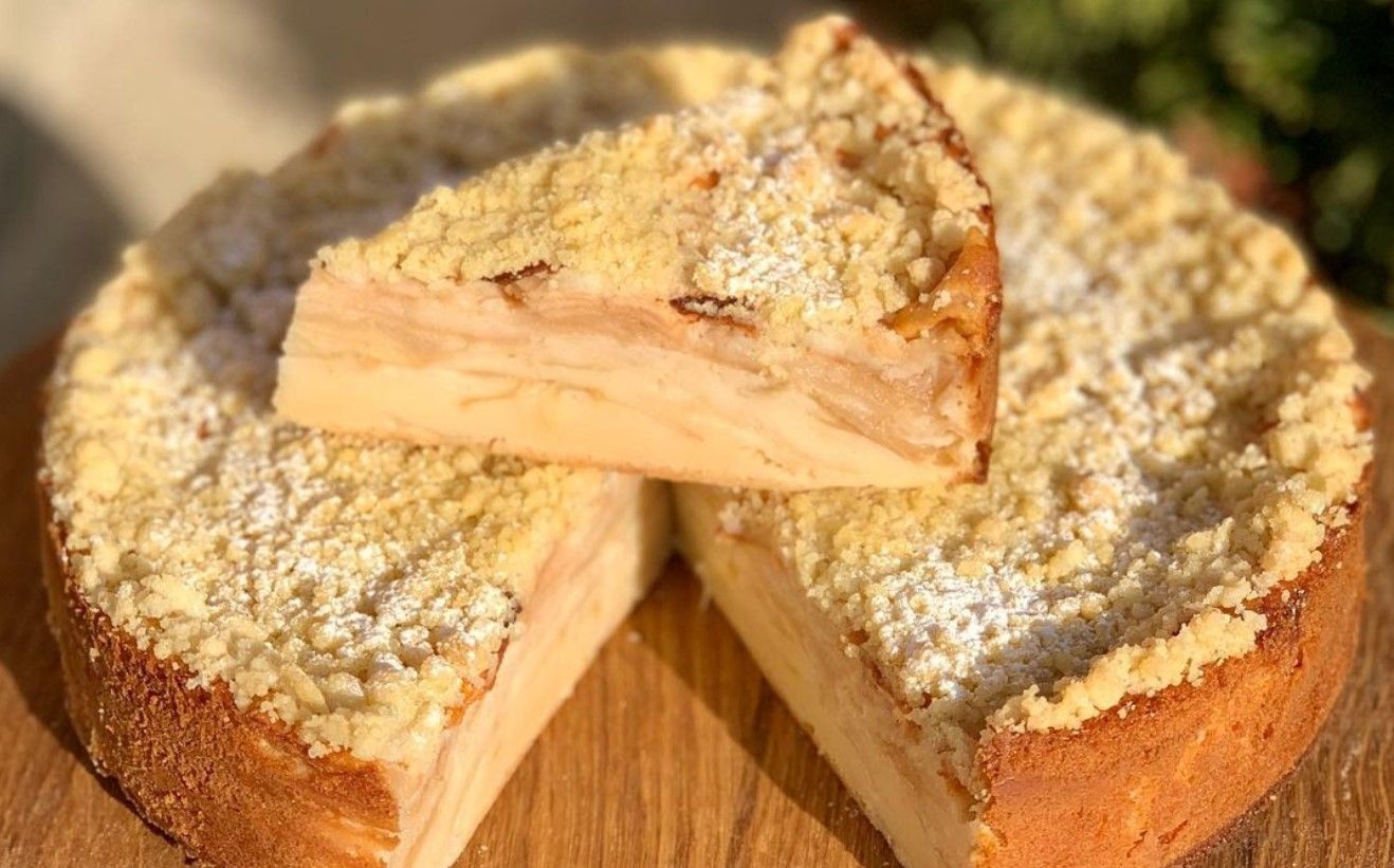 Яблочный пирог "Невидимка" Яблочный пирог "Невидимка"