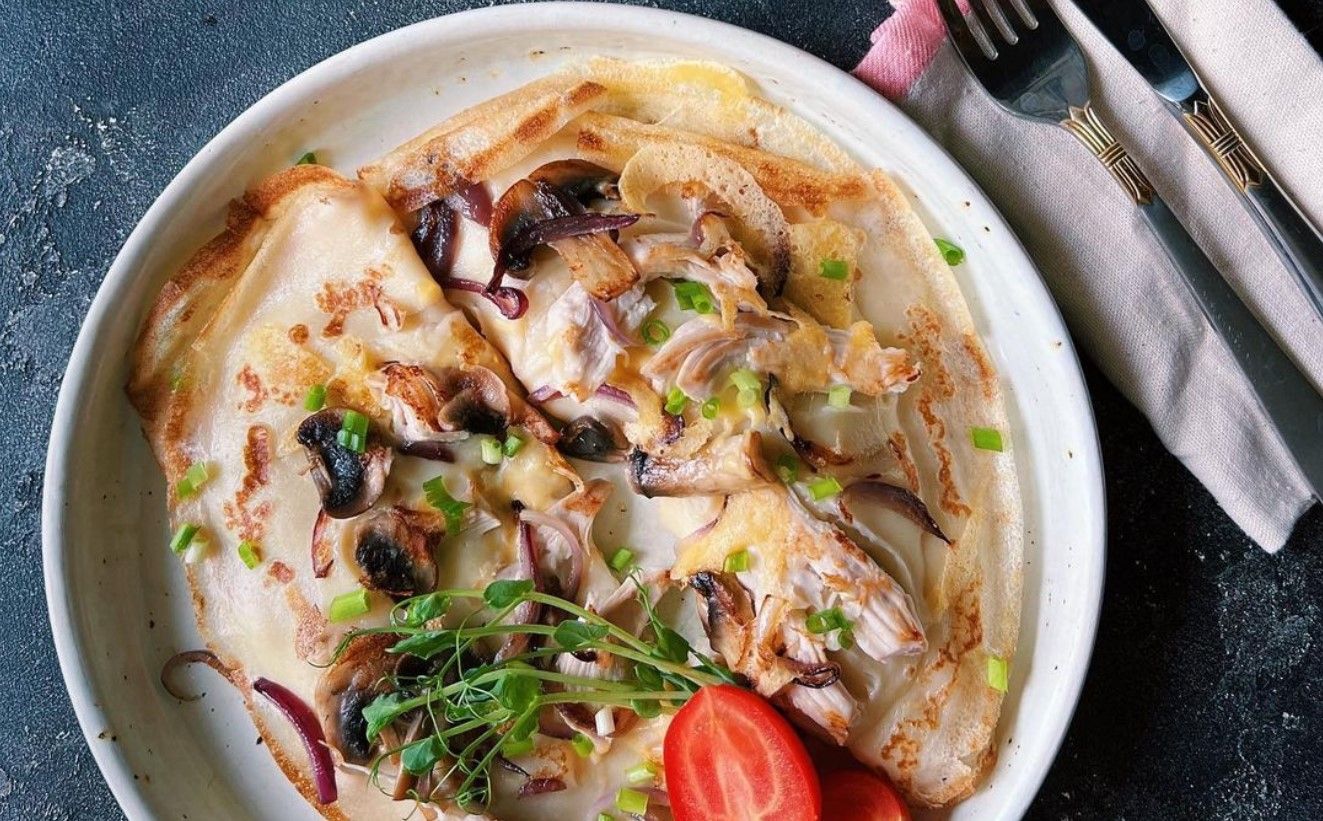 Блинчики с прижиганием Блинчики с прижиганием