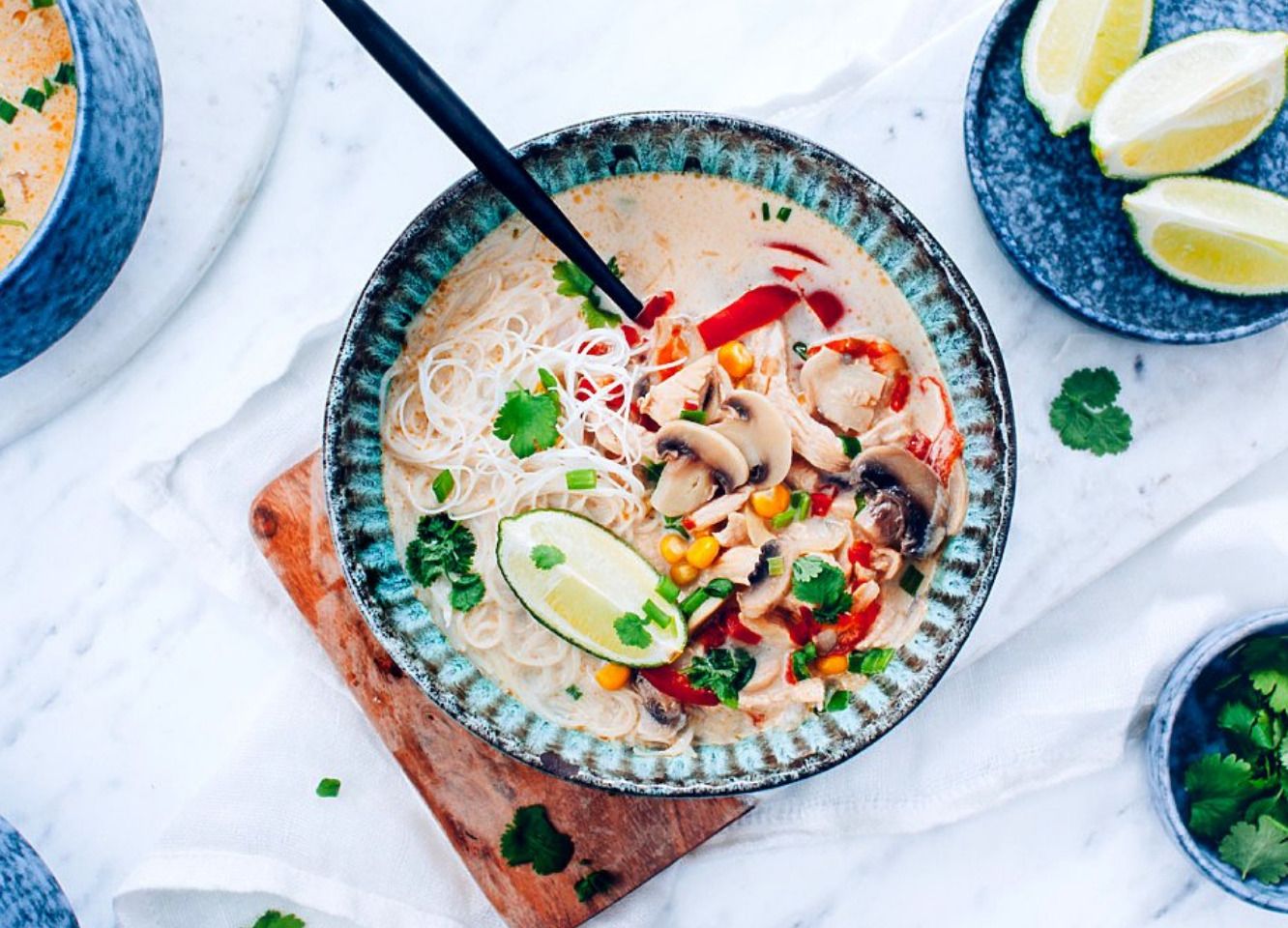 Тайский суп с курочкой: рецепт Тайский суп с курочкой: рецепт