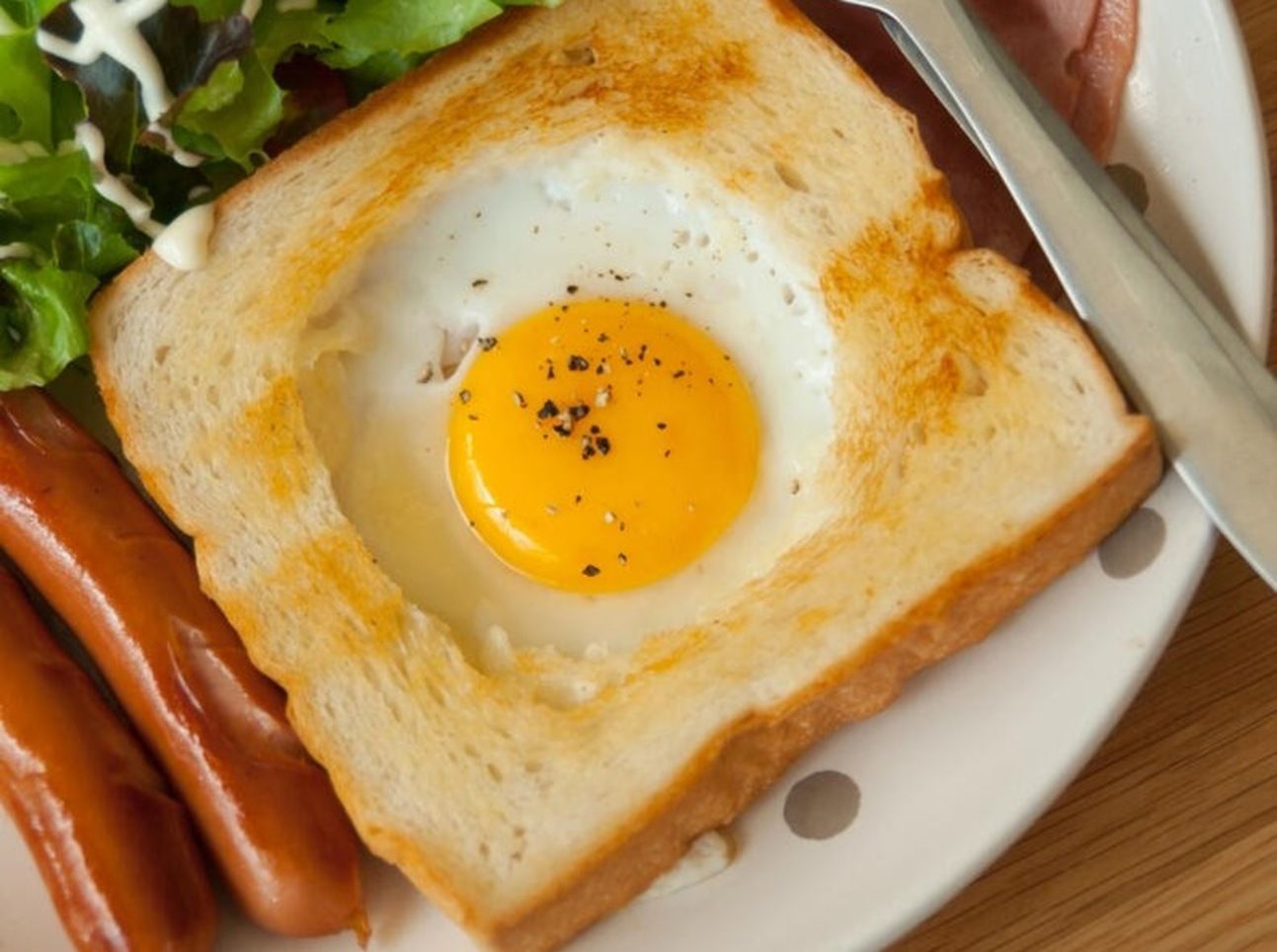 Яичница по-французски: рецепт Яичница по-французски: рецепт
