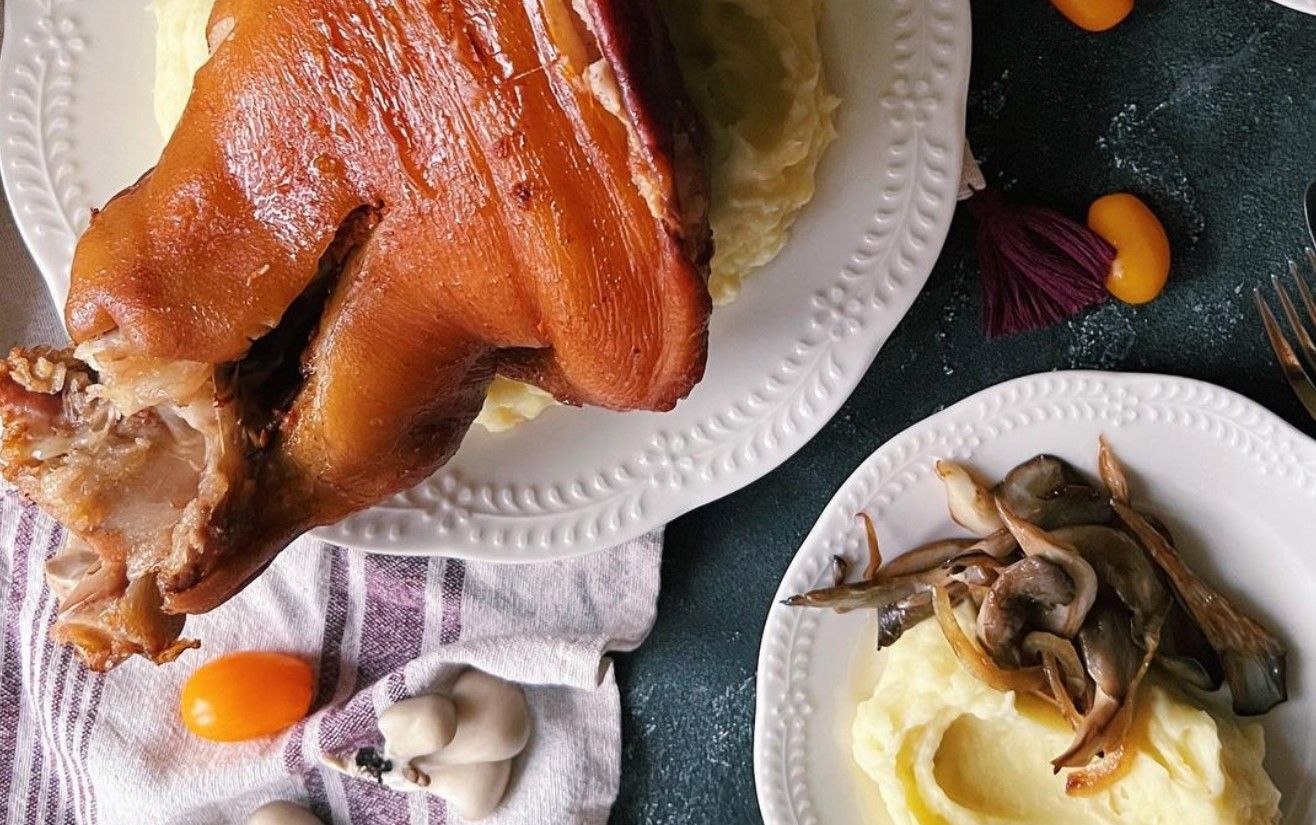 Свиная рулька в пиве Свиная рулька в пиве