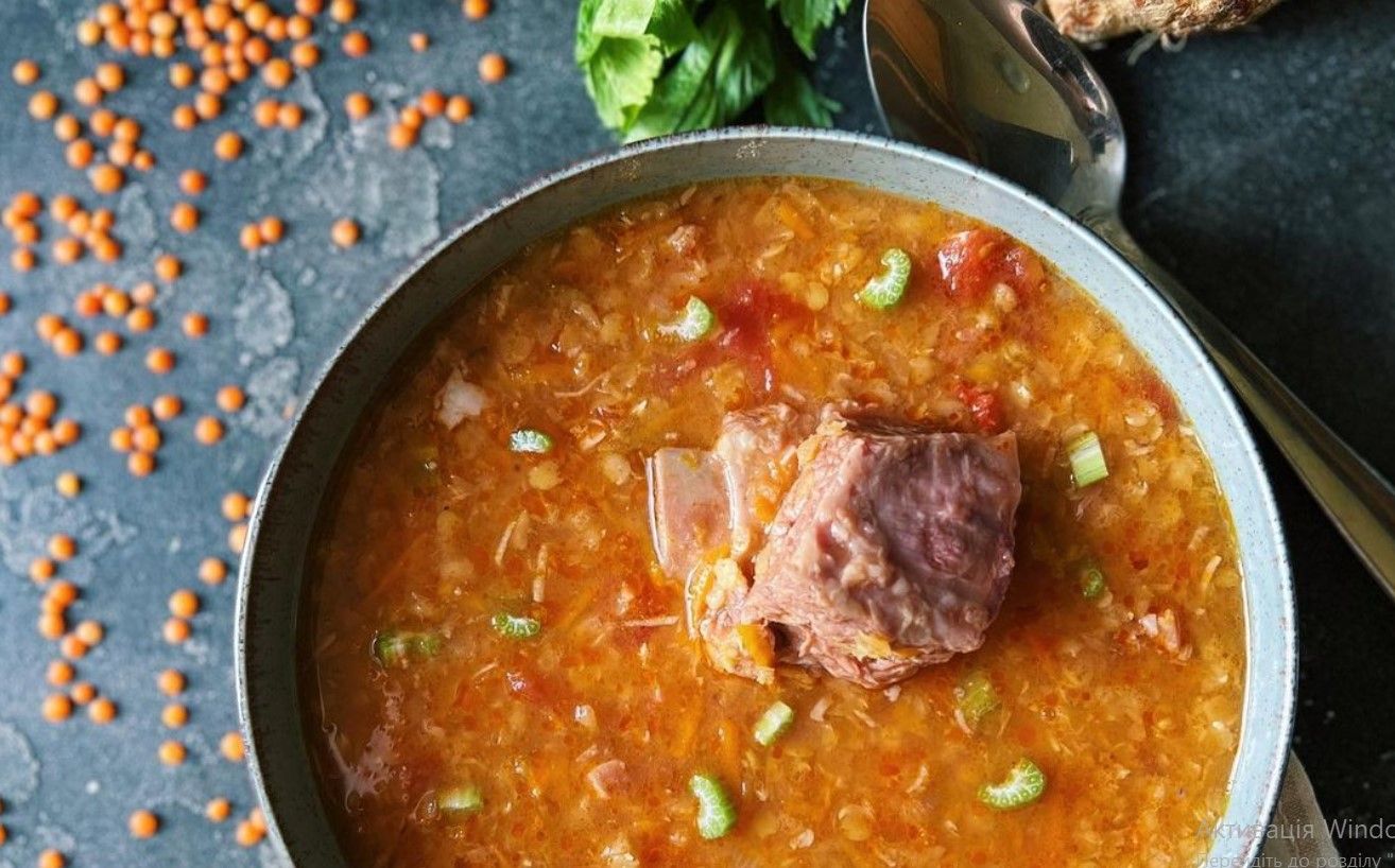 Суп из чечевицы Суп из чечевицы