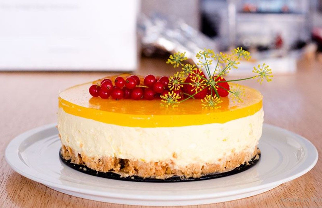 Мандариновый чизкейк Мандариновый чизкейк