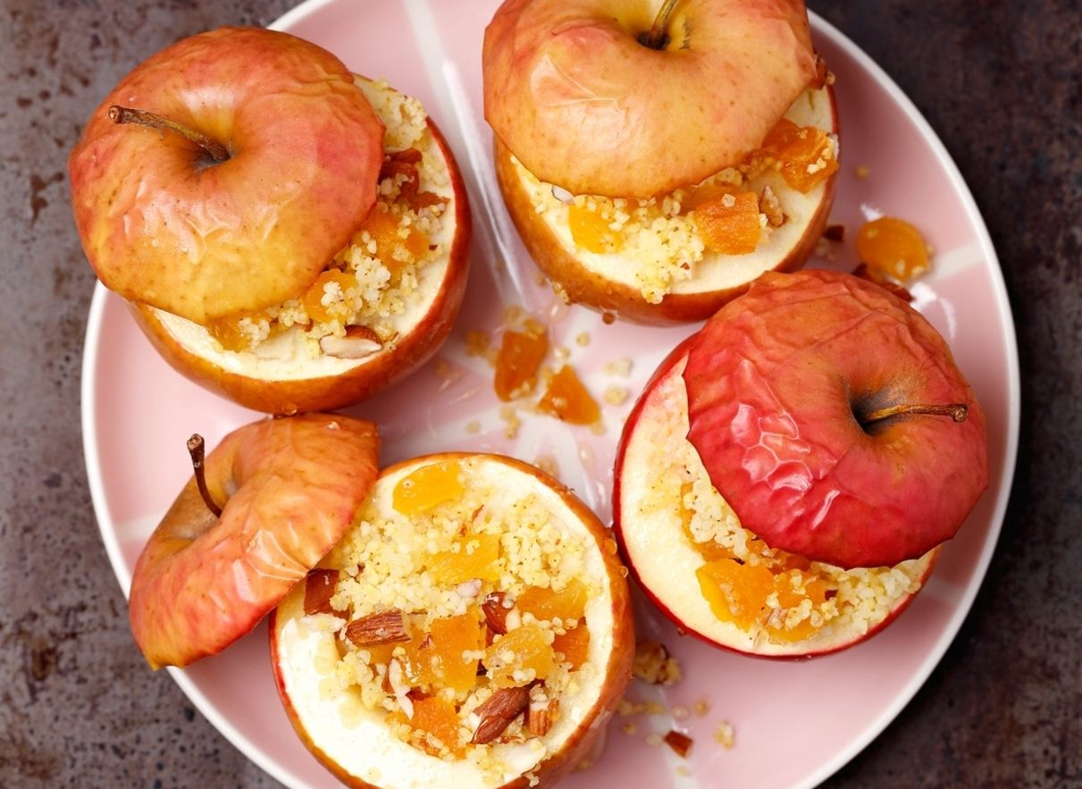 Фаршированные запеченные яблоки: рецепт Фаршированные запеченные яблоки: рецепт