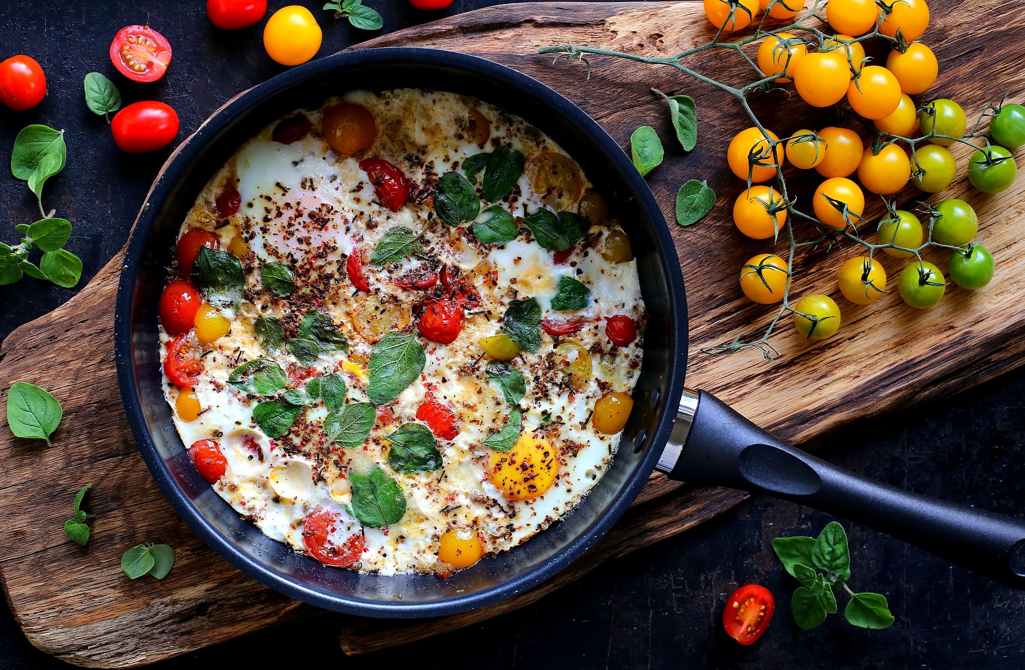 Вкусный завтрак с яичницей: рецепт Вкусный завтрак с яичницей: рецепт