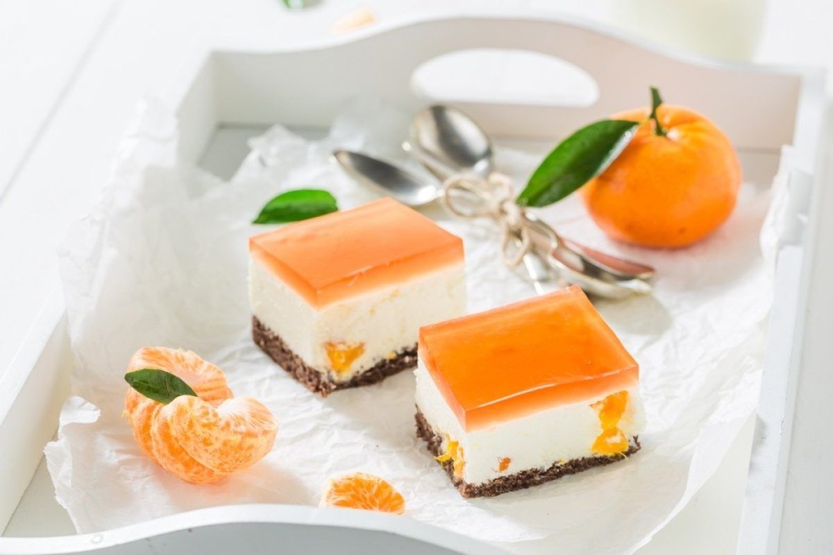 Чизкейк с манадринами Чизкейк с манадринами