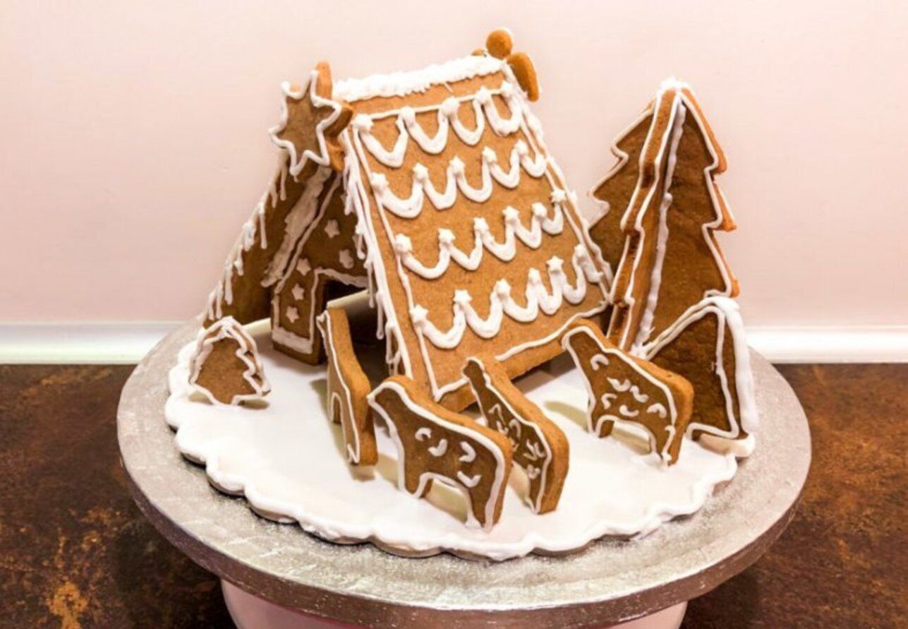 Праздничный декор из пряников: рецепт Праздничный декор из пряников: рецепт