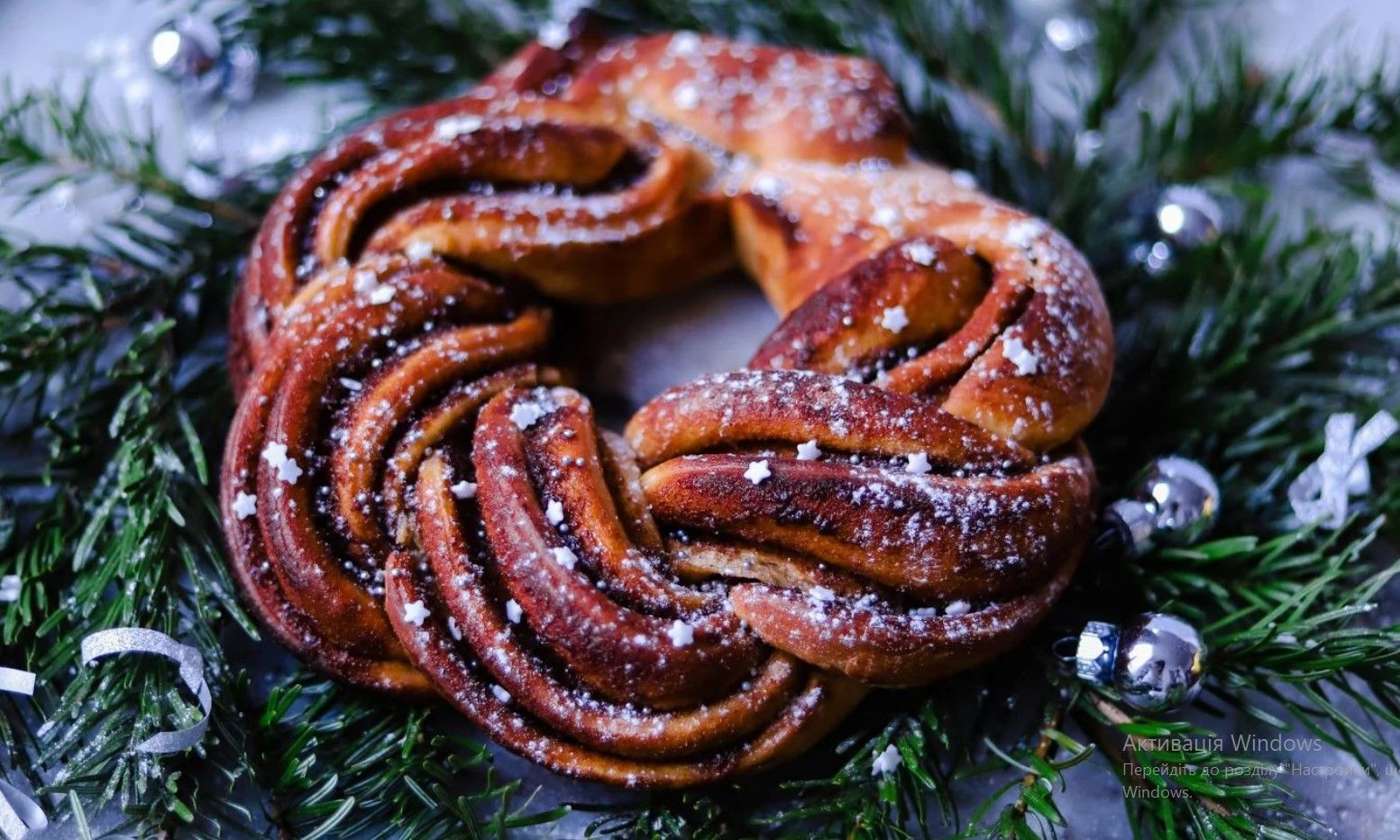 Різдвяний маковий вінок Різдвяний маковий вінок