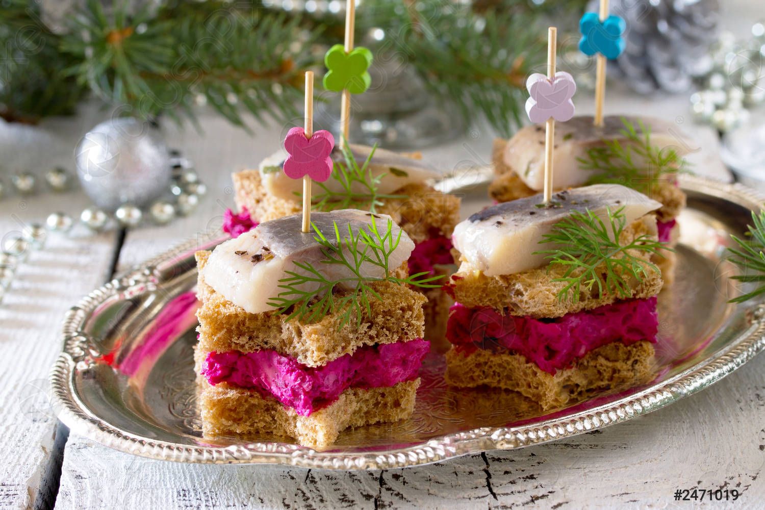 Закуска з оселедцем Закуска з оселедцем