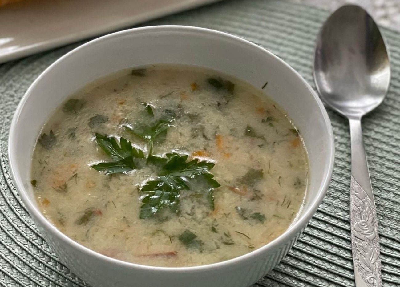 Зупа з пшоном та лисичками Зупа з пшоном та лисичками