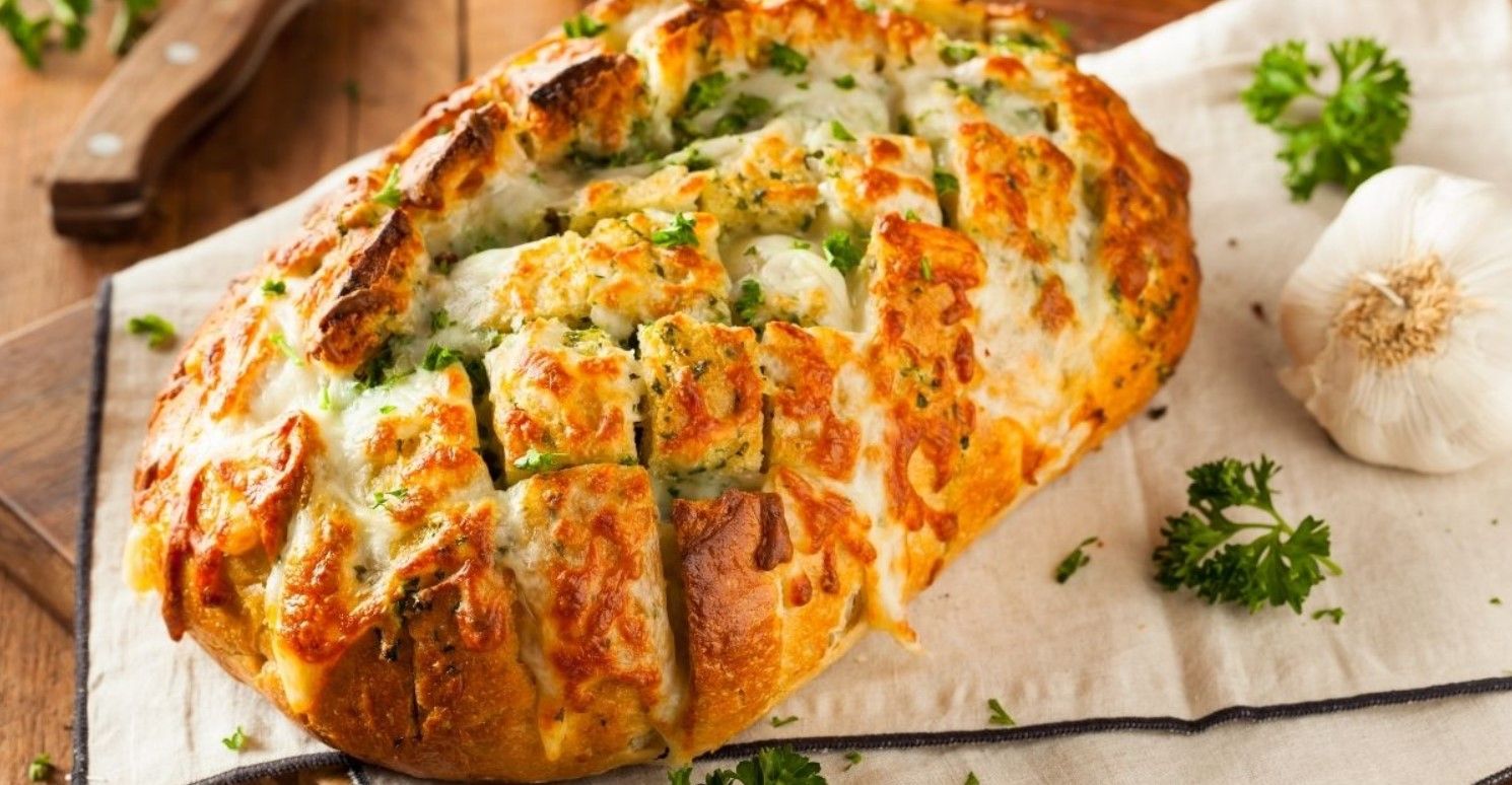 Фаршированный хлеб с сыром Фаршированный хлеб с сыром