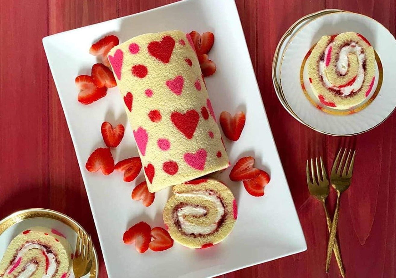 Рулет Валентинка Рулет Валентинка