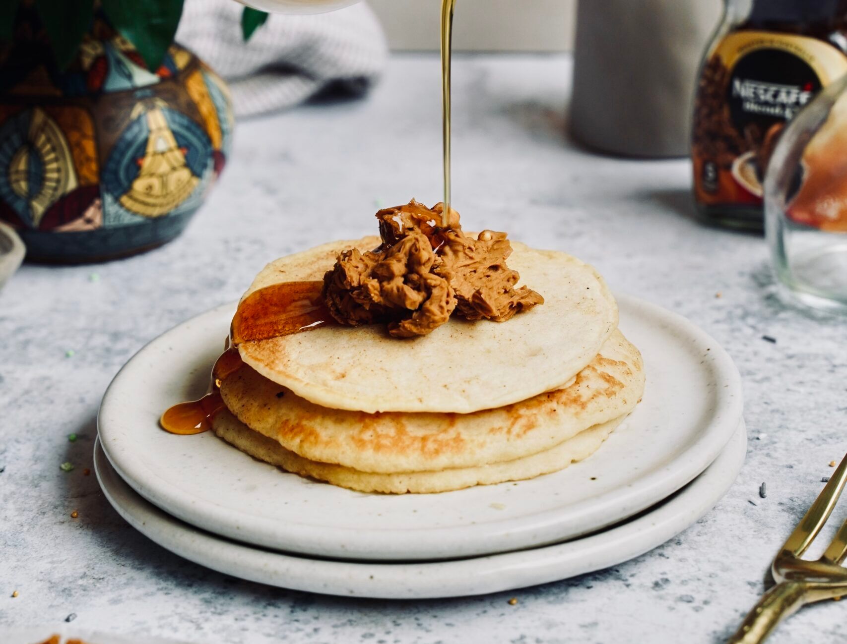 Кофейное масло для панкейков Кофейное масло для панкейков