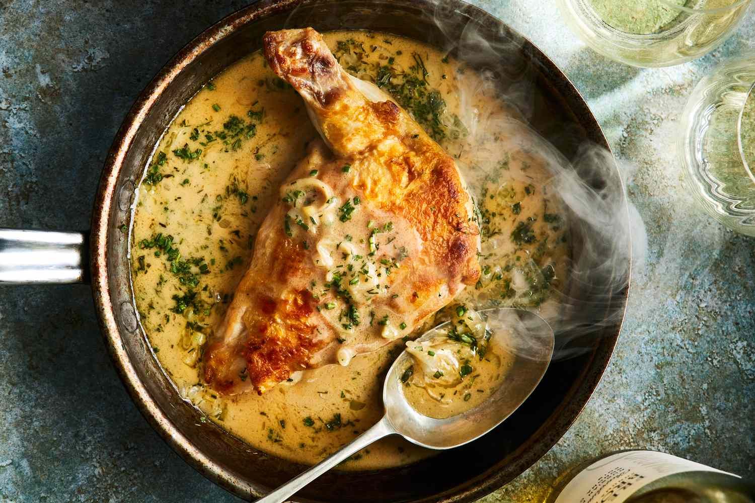 Куриная грудка в ореховом соусе Куриная грудка в ореховом соусе