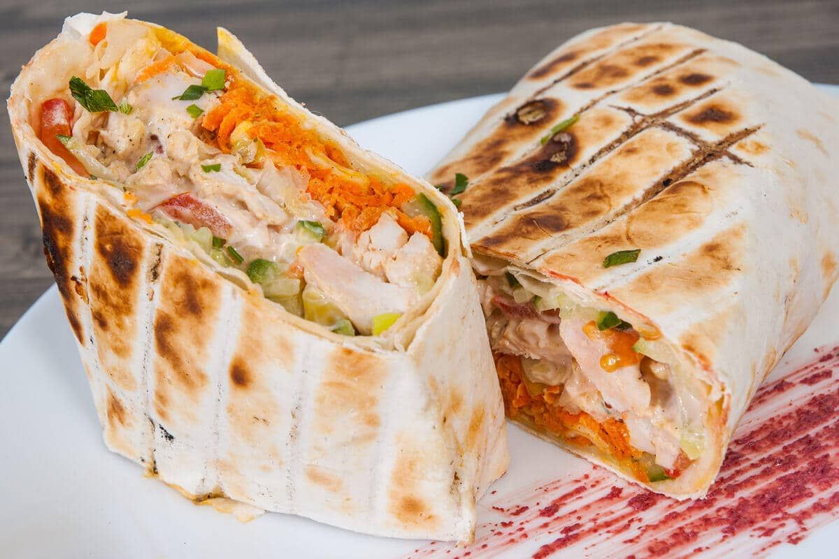 Шаурма с курицей Шаурма с курицей