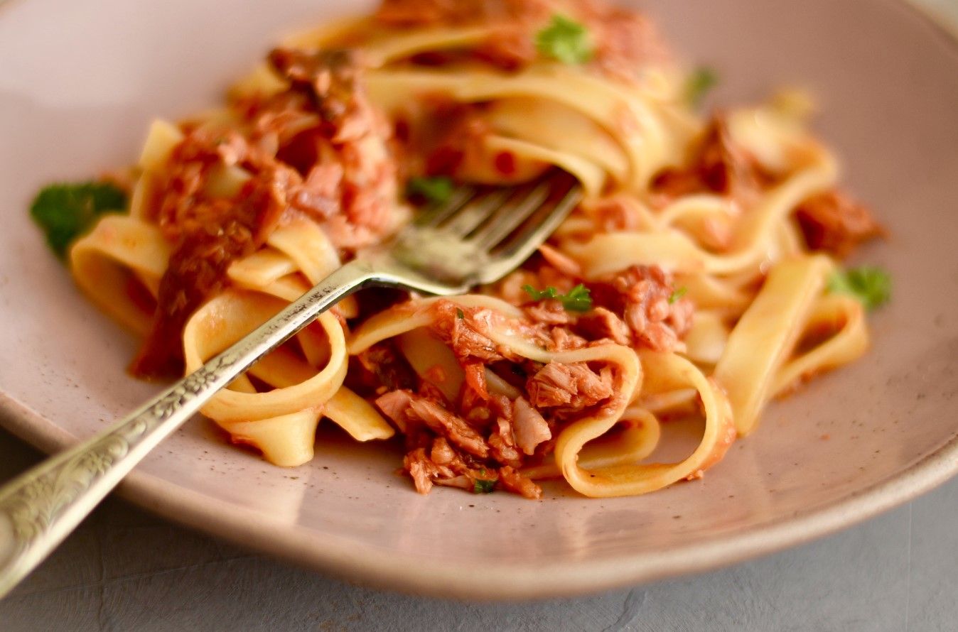 Тольятеле с тунцем Тольятеле с тунцем