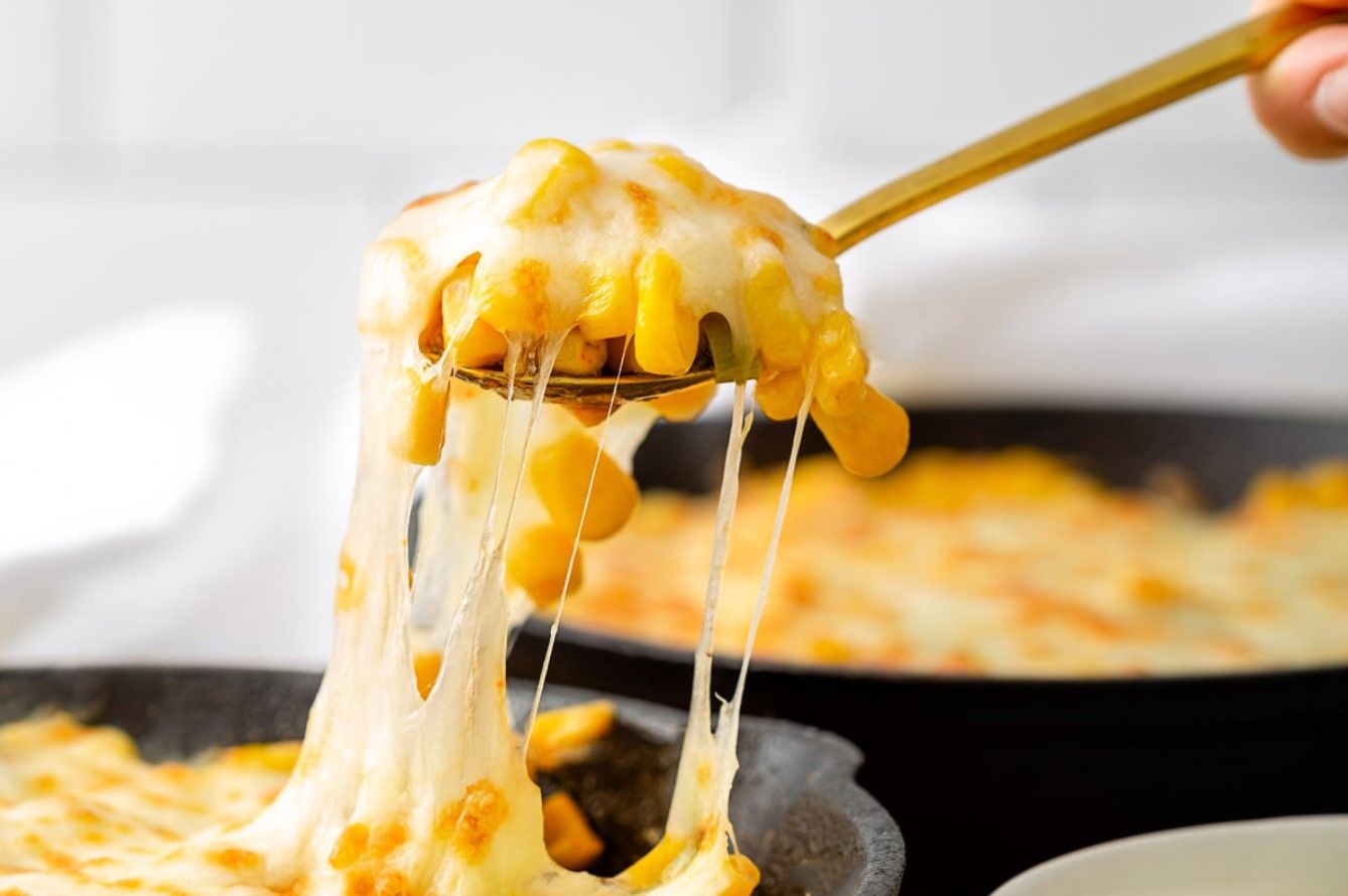 Кукурудза з сиром Кукурудза з сиром