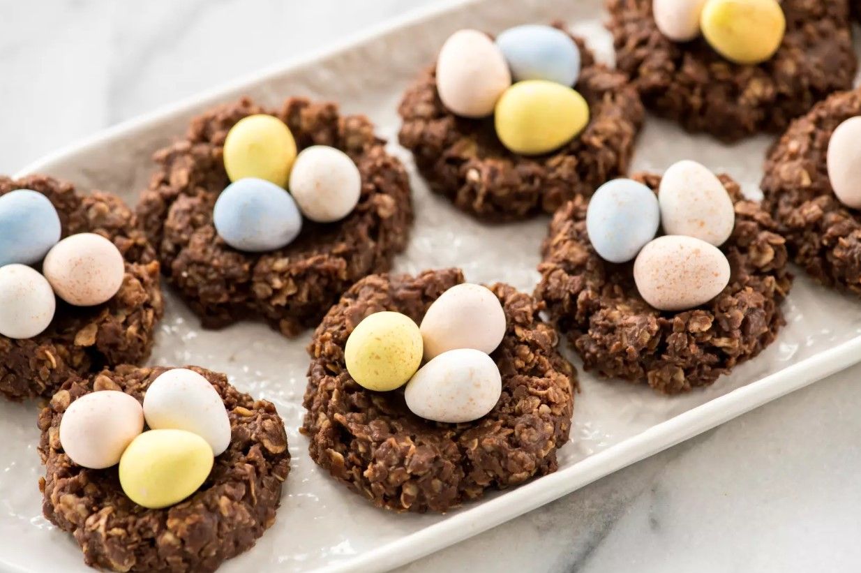 Великоднє печиво "гнізда" Великоднє печиво "гнізда"