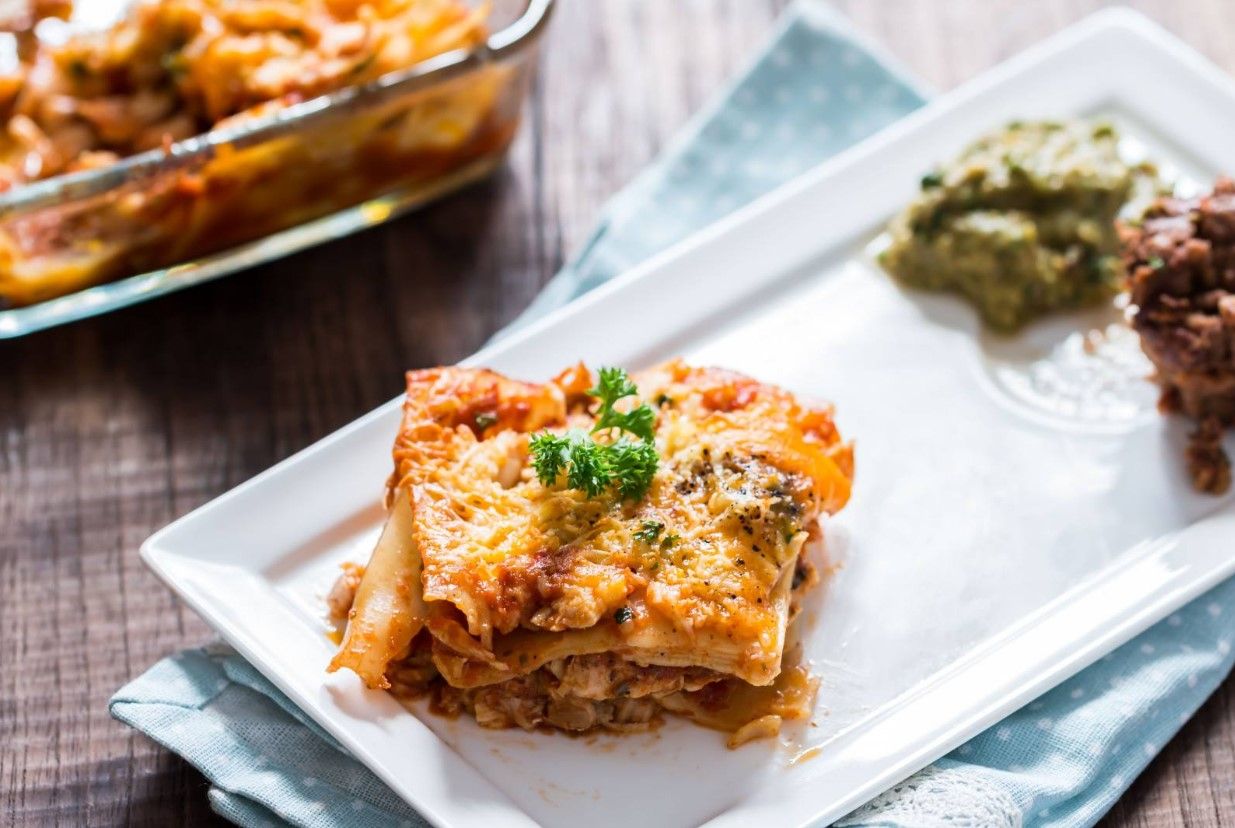 Куриная лазанья Куриная лазанья