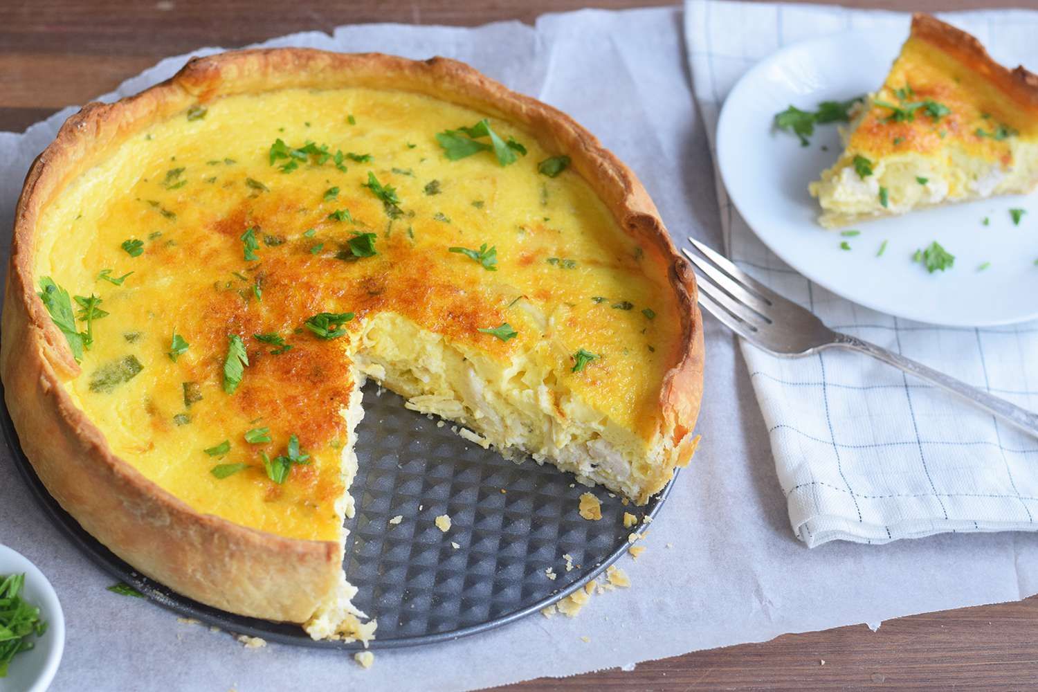 Киш Лорен с курицей Киш Лорен с курицей
