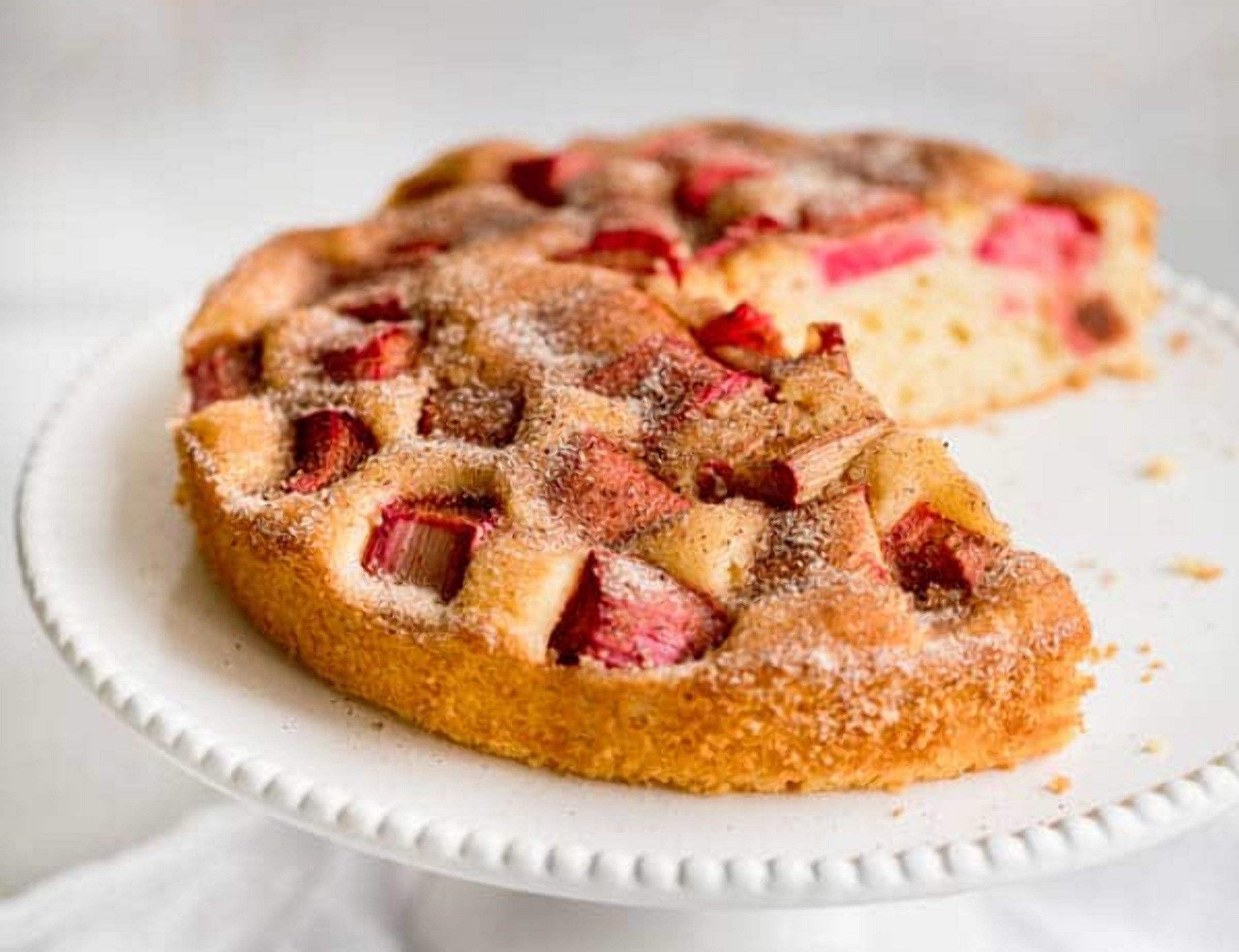 Пирог с ревенем и клубникой: рецепт Пирог с ревенем и клубникой: рецепт