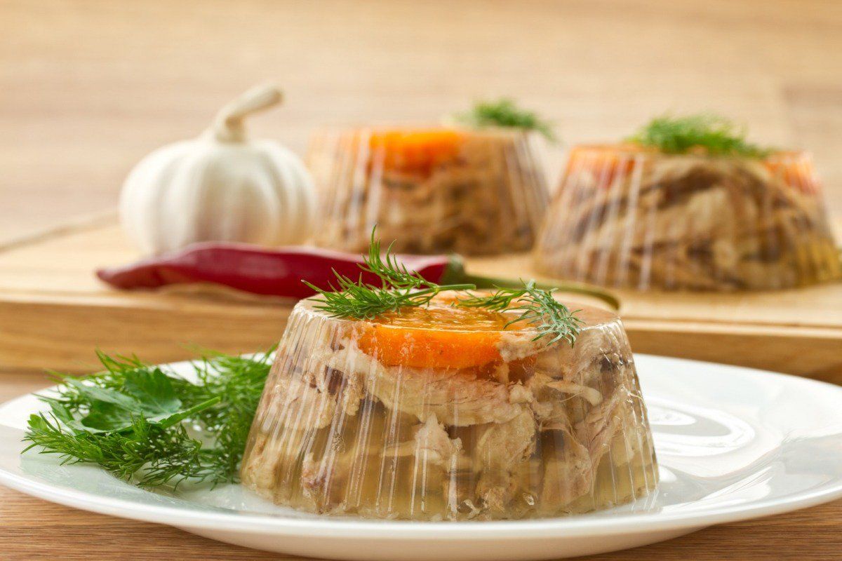 Холод из курицы Холод из курицы