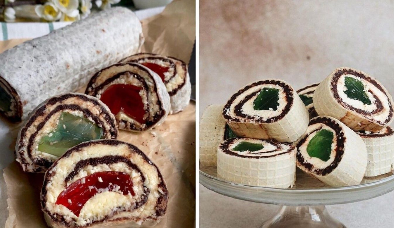 Вафельный рулет Вафельный рулет