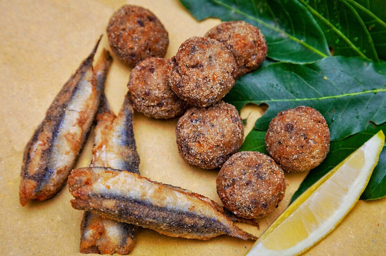 Котлеты из анчоусов. Котлеты из анчоусов.
