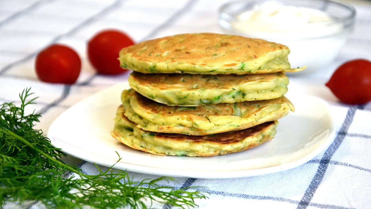 Оладьи из кабачка Оладьи из кабачка