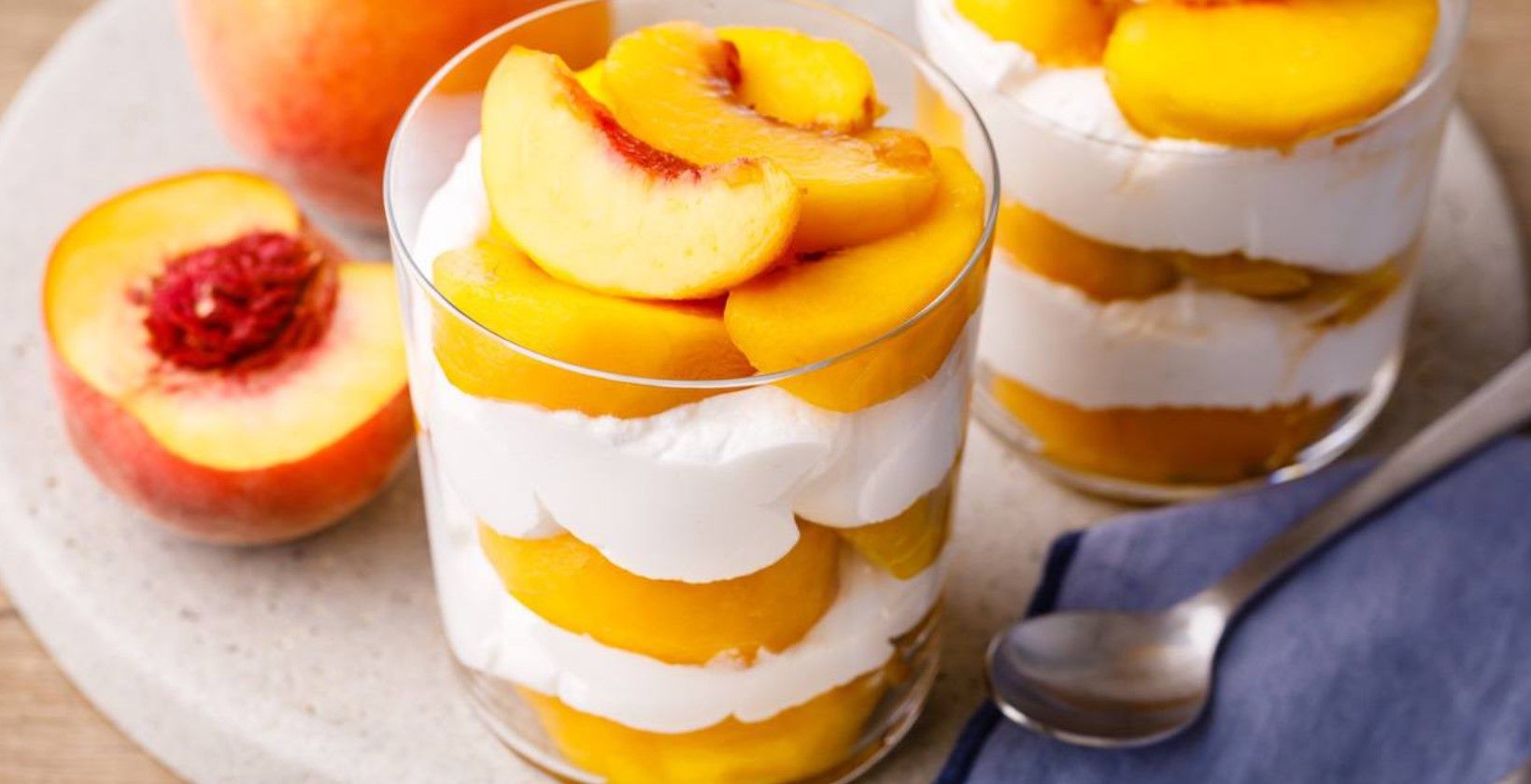 Десерт с нектаринами Десерт с нектаринами