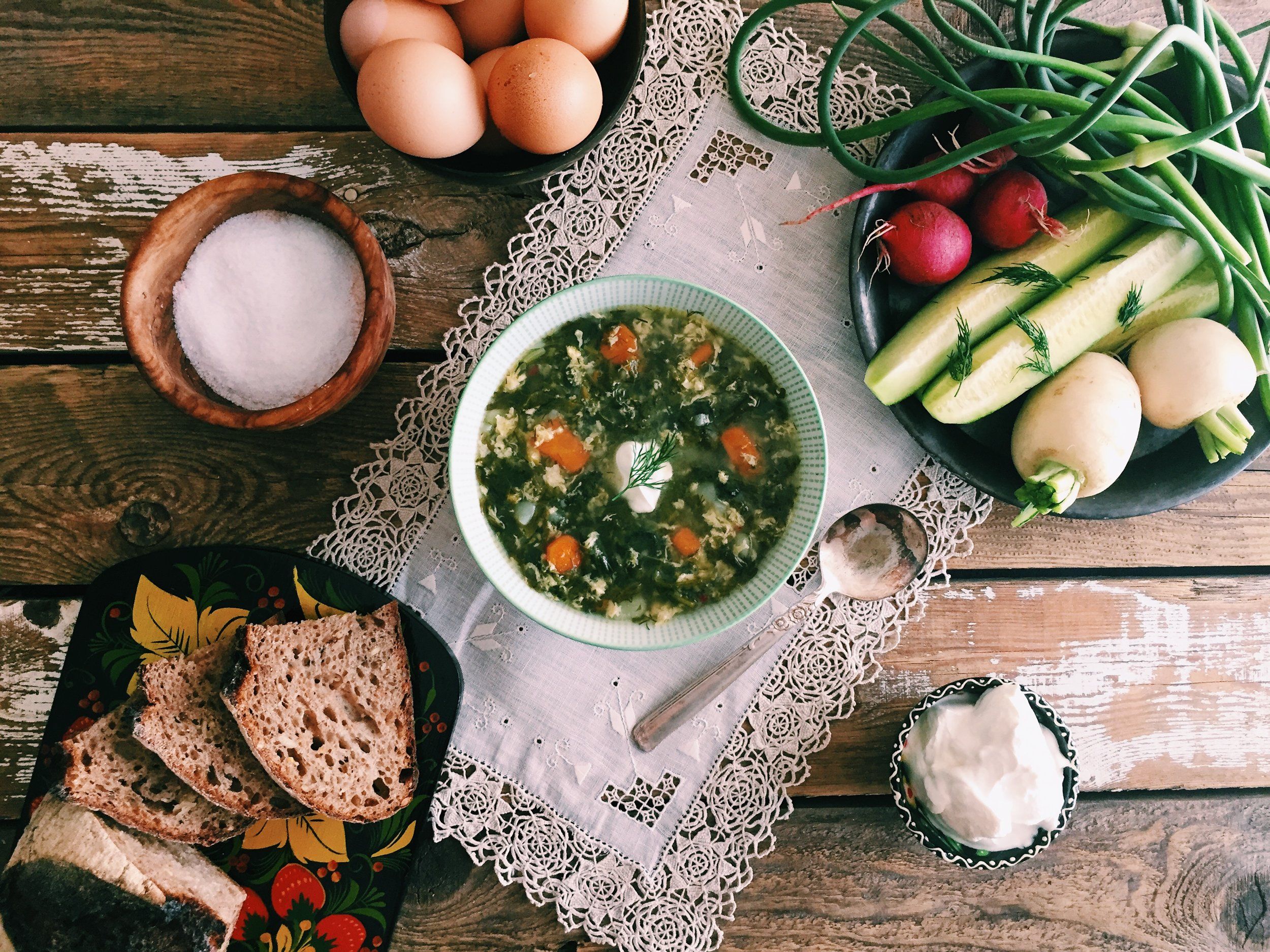 Зеленый борщ Зеленый борщ