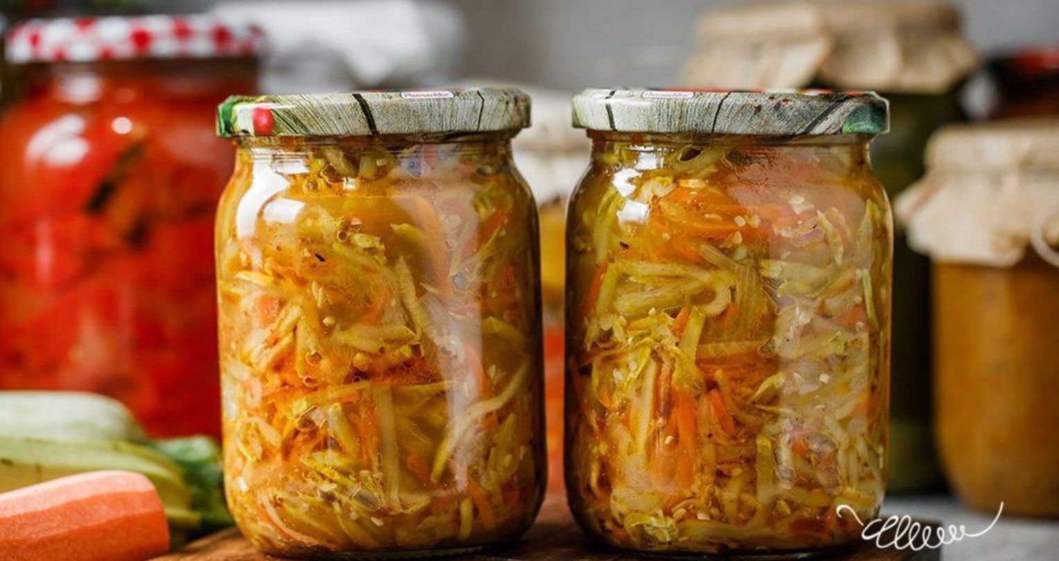 Кабачки по-корейски Кабачки по-корейски