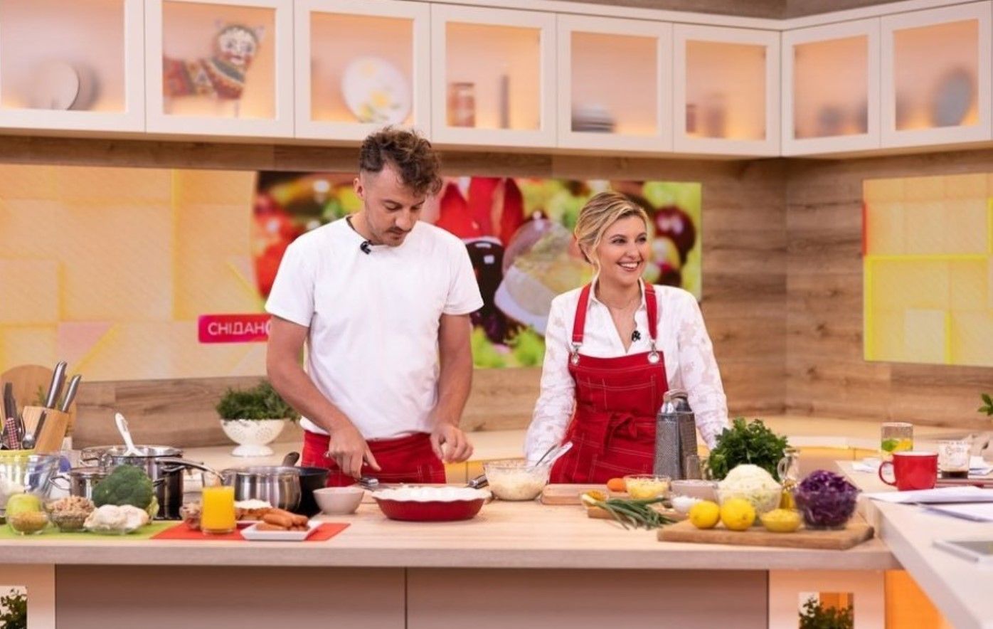 Елена Зеленская и Евгений Клопотенко Елена Зеленская и Евгений Клопотенко