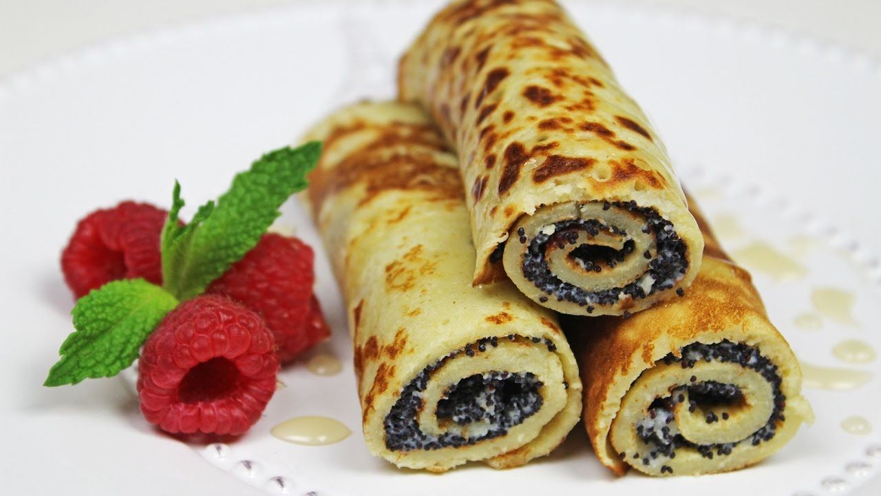 Блинчики с маком Блинчики с маком