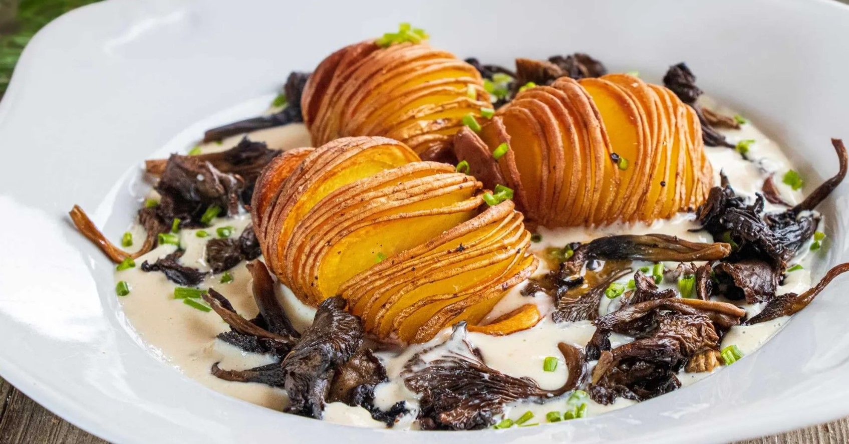 Картофель с лисичками Картофель с лисичками