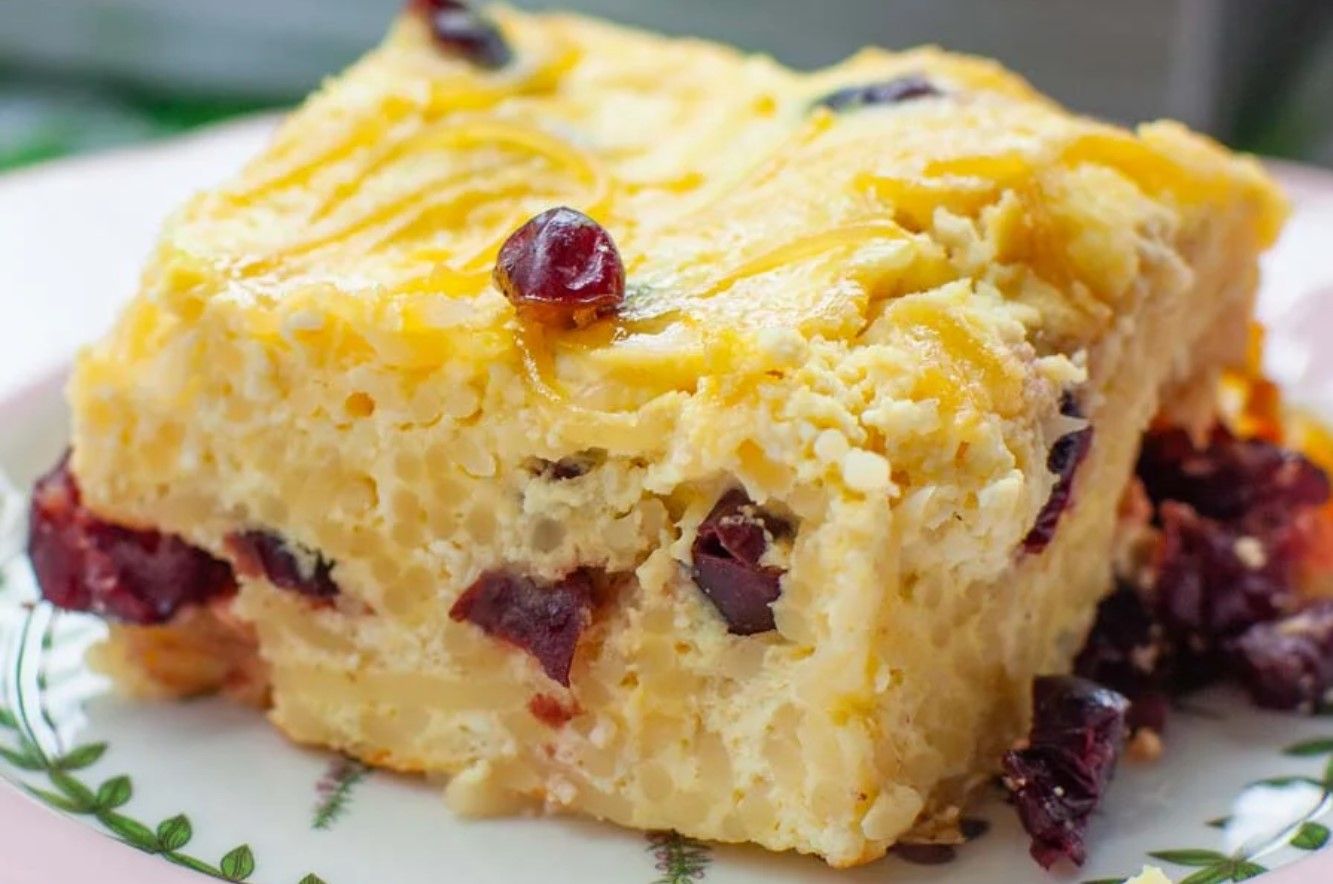 Сырная запеканка с макаронами Сырная запеканка с макаронами