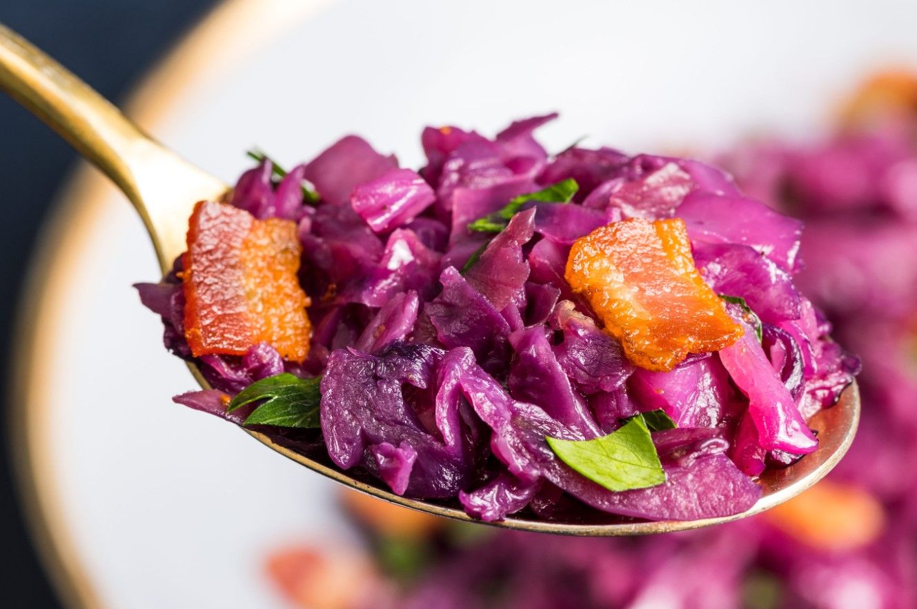 Тушеная красная капуста Тушеная красная капуста