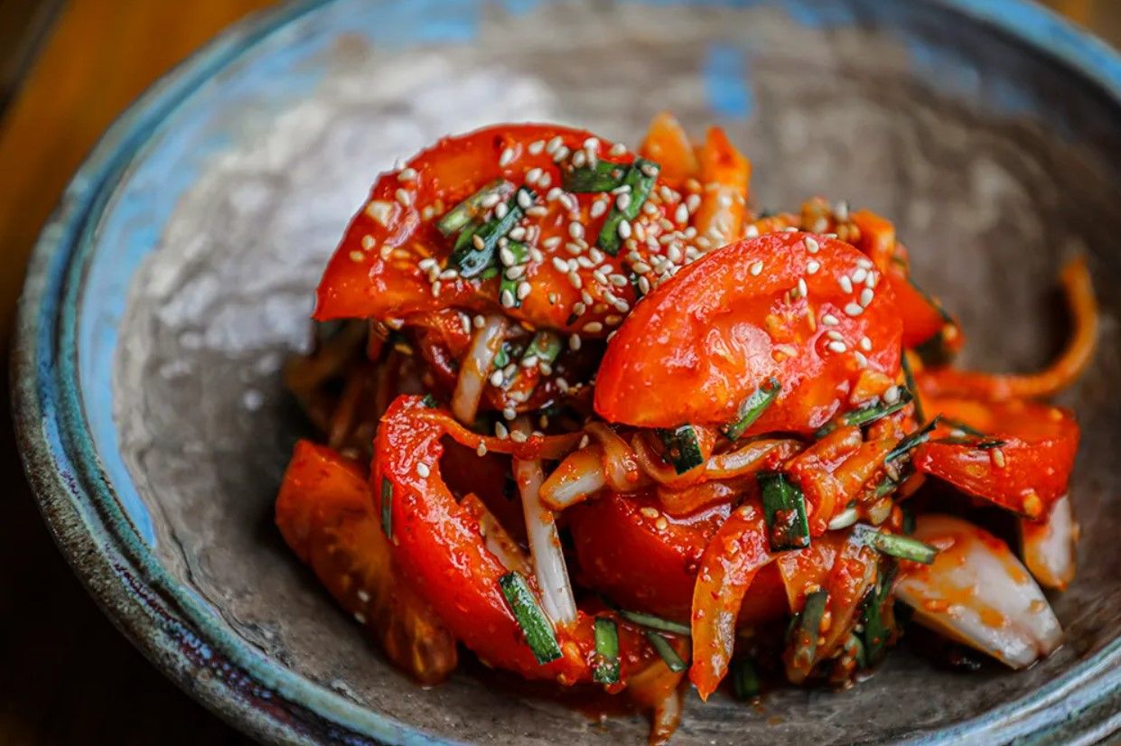 Помидоры по-корейски Помидоры по-корейски