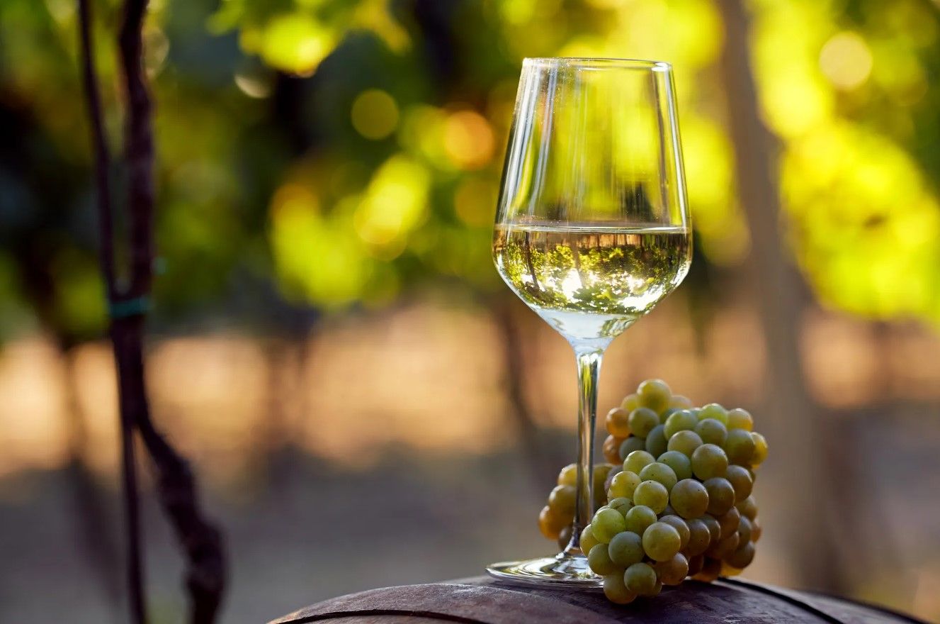 Домашнє вино з білого винограду