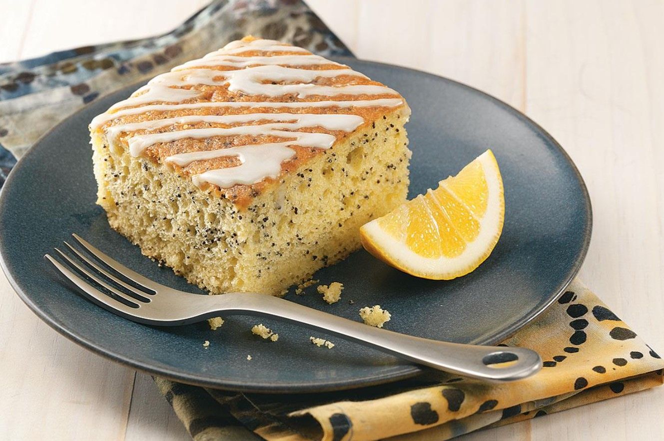 Лимонно-маковый кекс Лимонно-маковый кекс