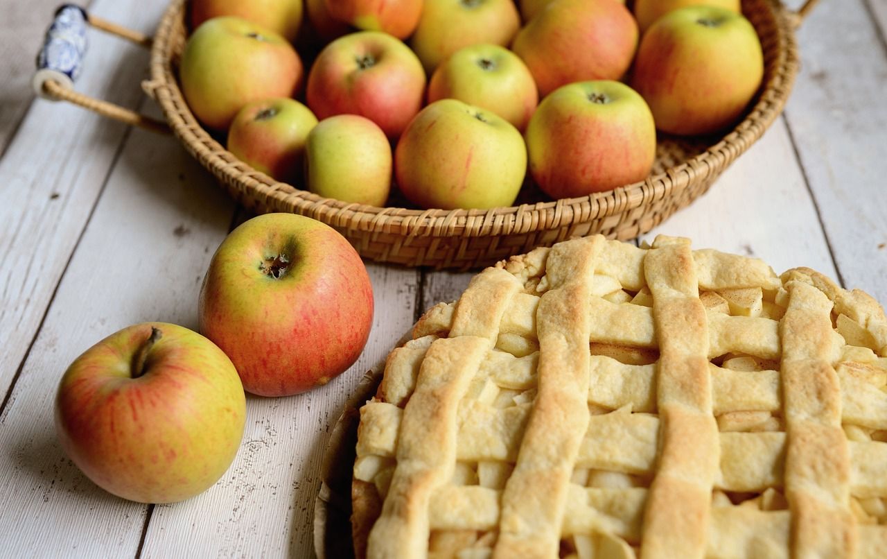 Яблочный пирог: простой рецепт