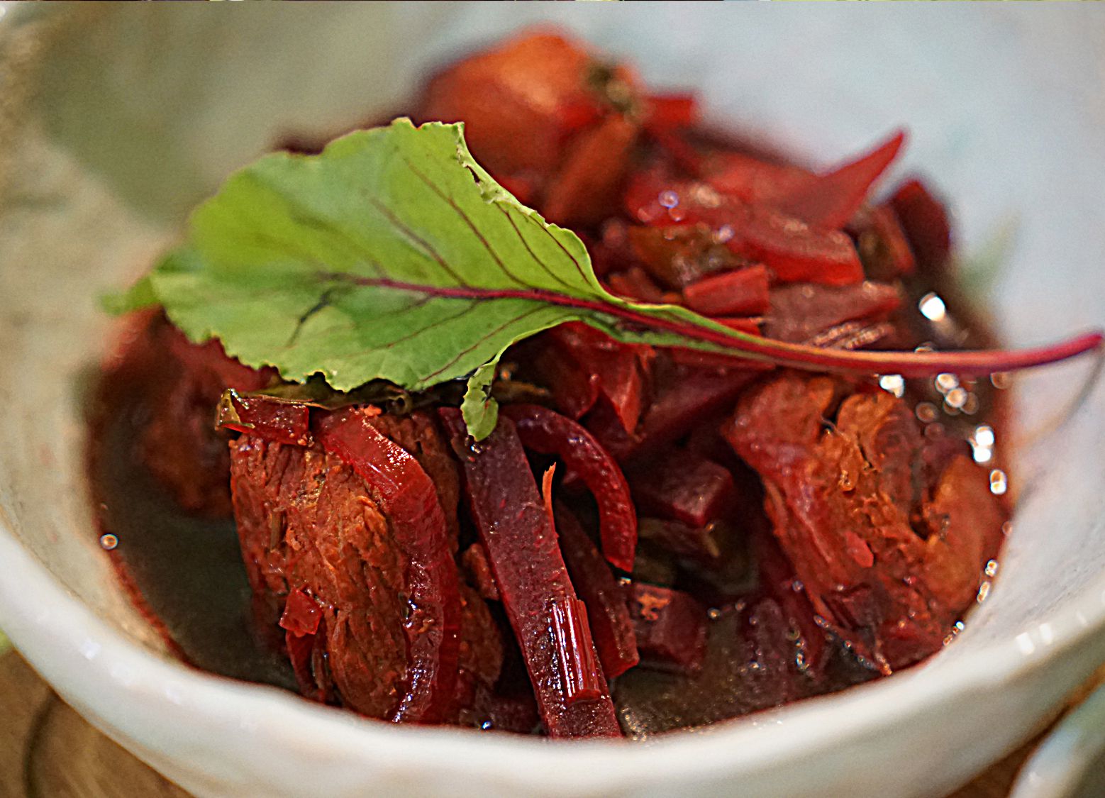 Мясо со свеклой Мясо со свеклой