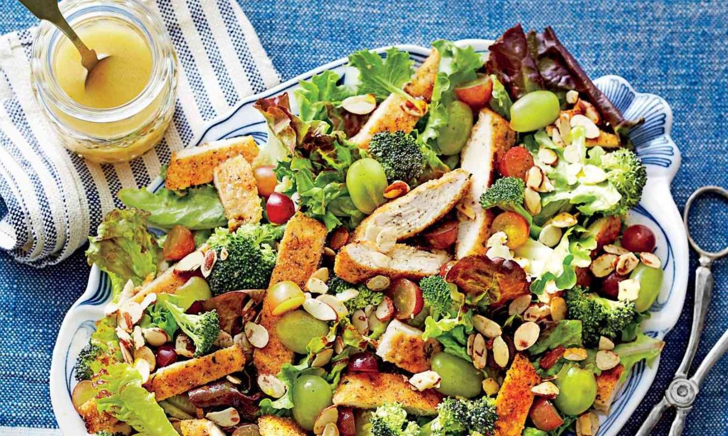 Салат с курочкой и брокколи Салат с курочкой и брокколи
