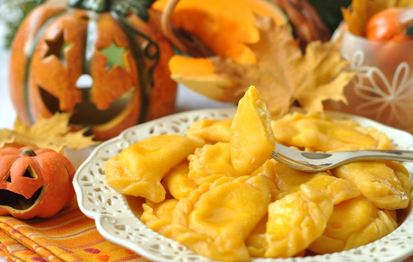 Гарбузові вареники Гарбузові вареники