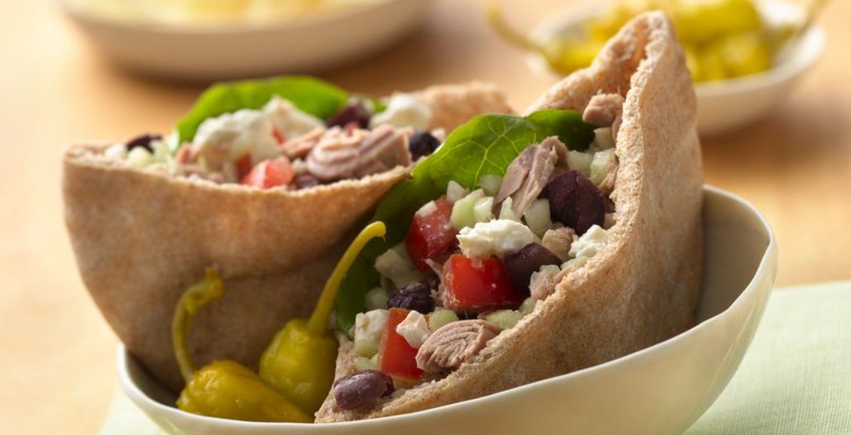 Домашняя пита с тунцем Домашняя пита с тунцем