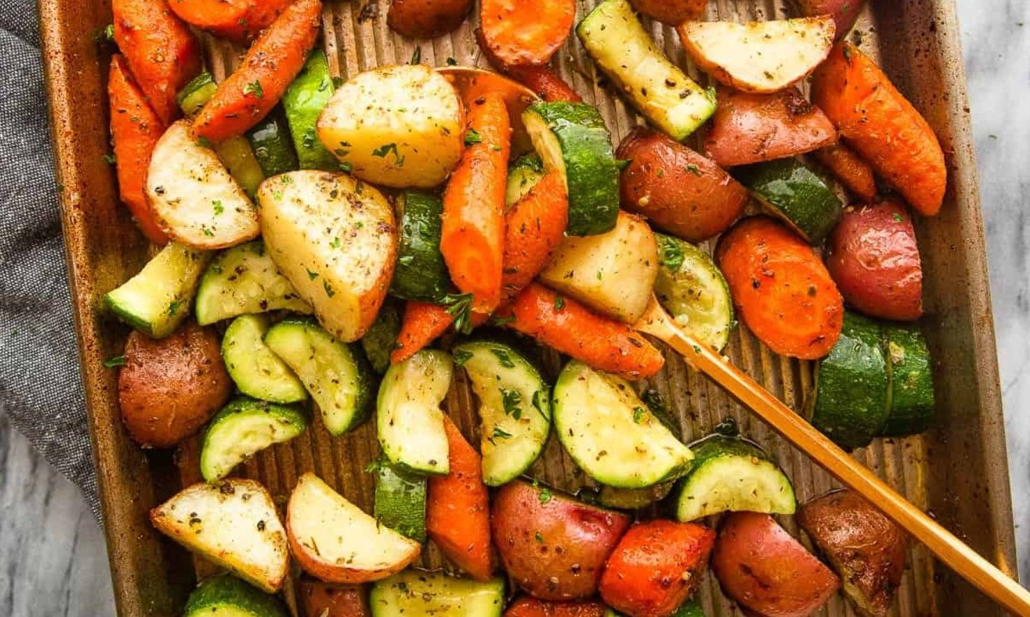 Смажена картопля з овочами Смажена картопля з овочами