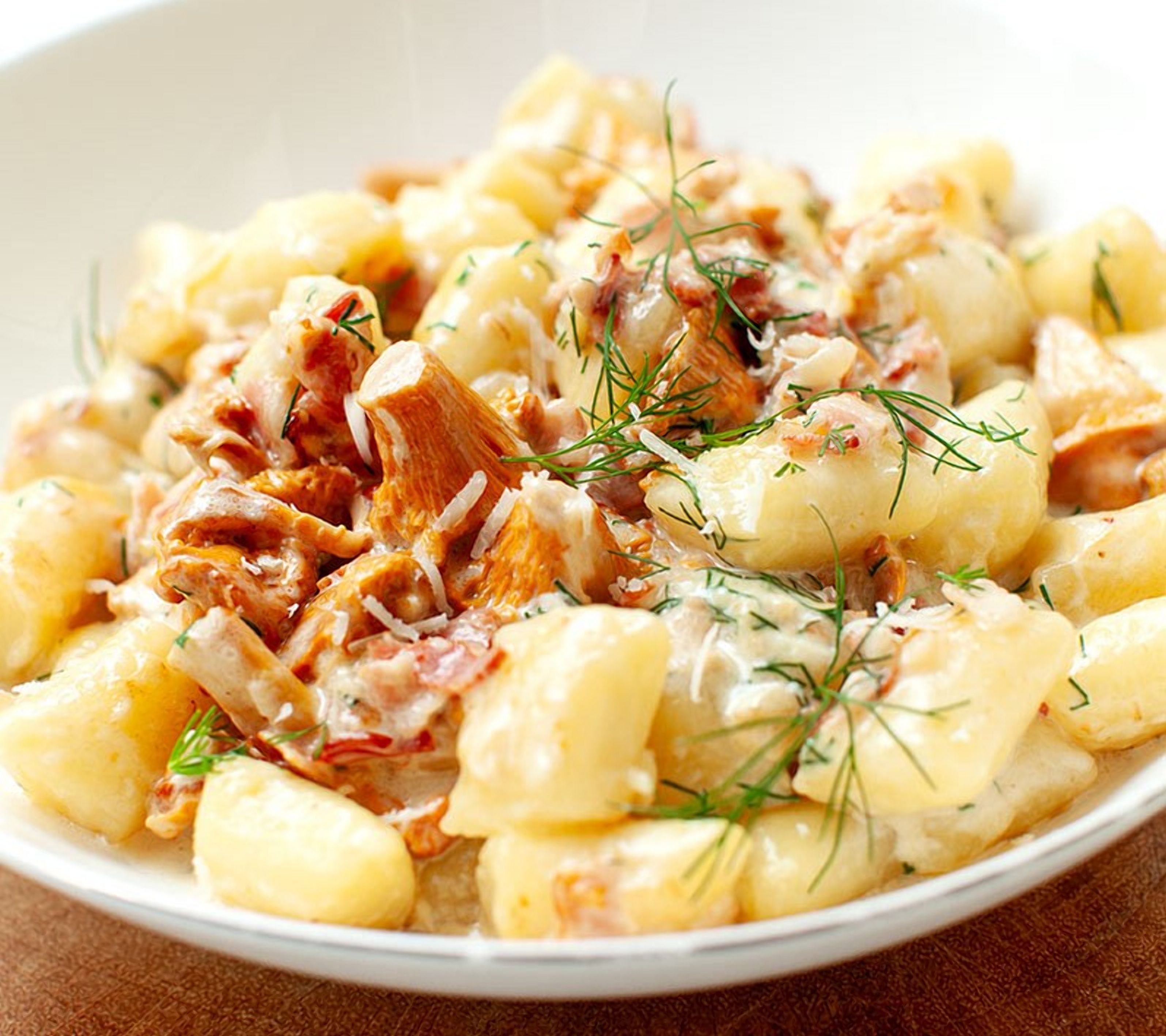 Ньокі з грибами: рецепт Ньокі з грибами: рецепт