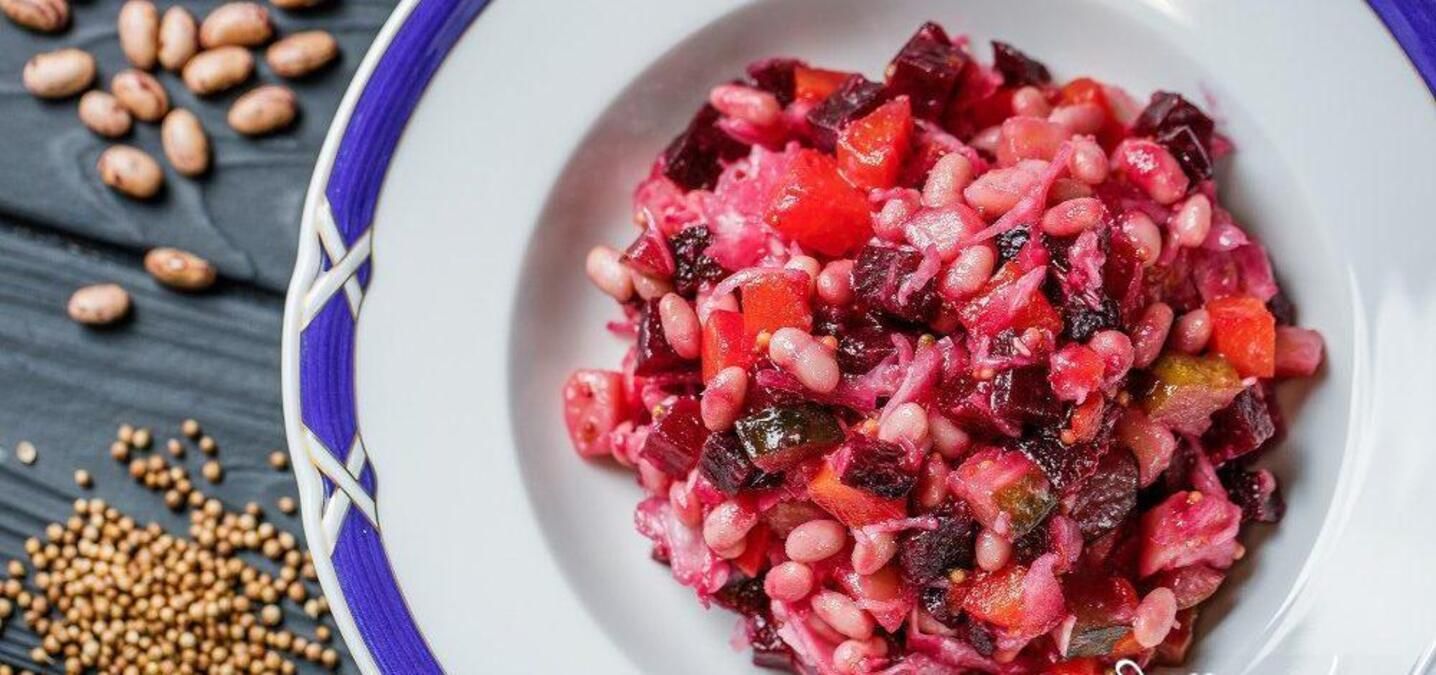 Винегрет – классический рецепт салата со свеклой и фасолью – приготовьте просто - Новости Вкусно