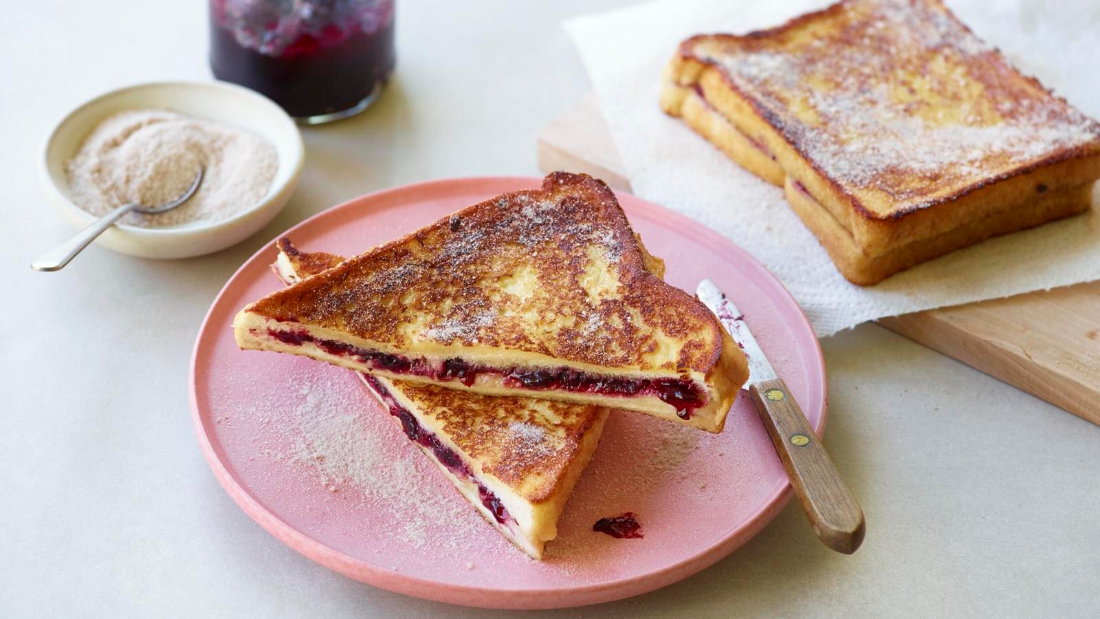 Французькі грінки з варенням: рецепт Французькі грінки з варенням: рецепт